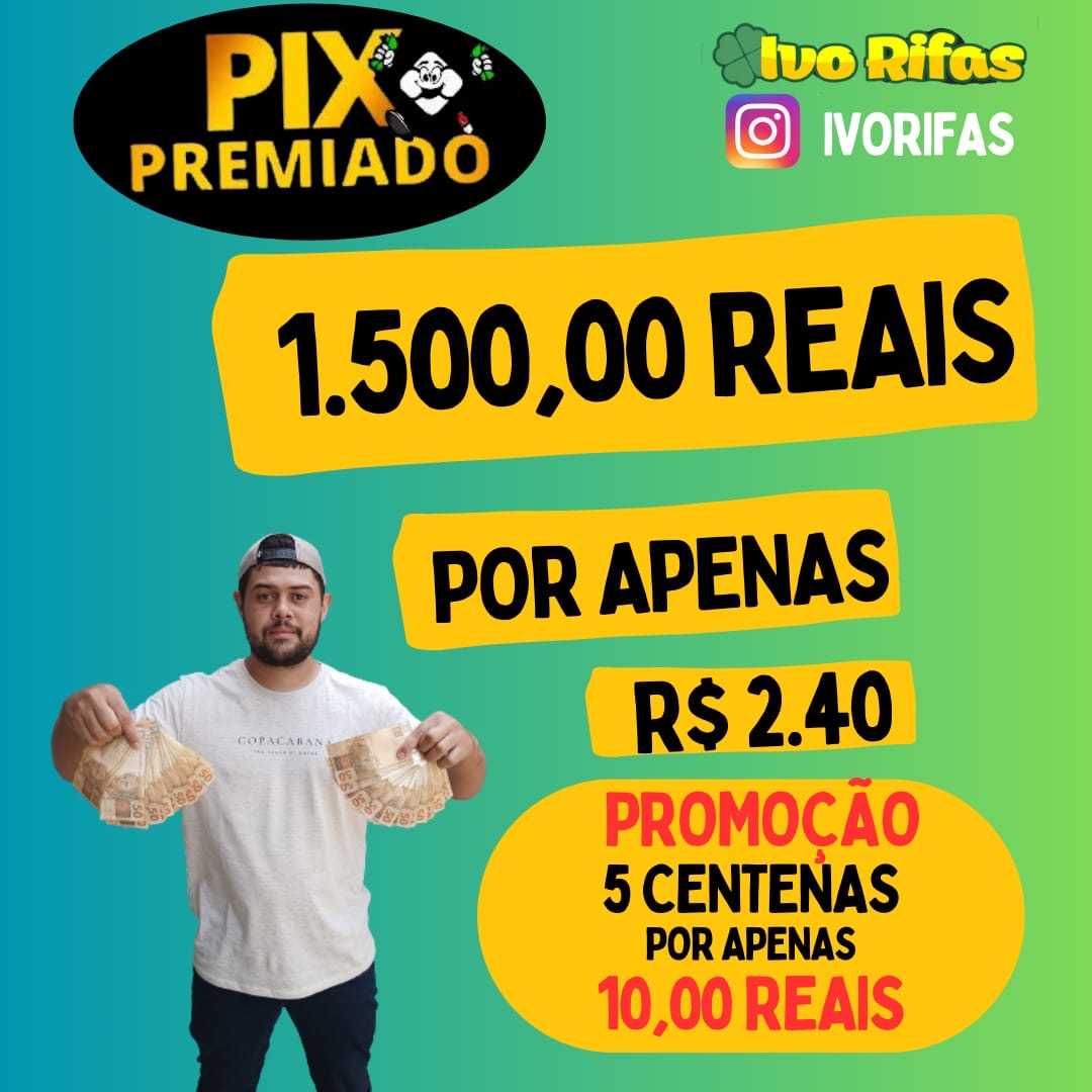 R$ 1.500,00 REAIS EDIÇÃO 3